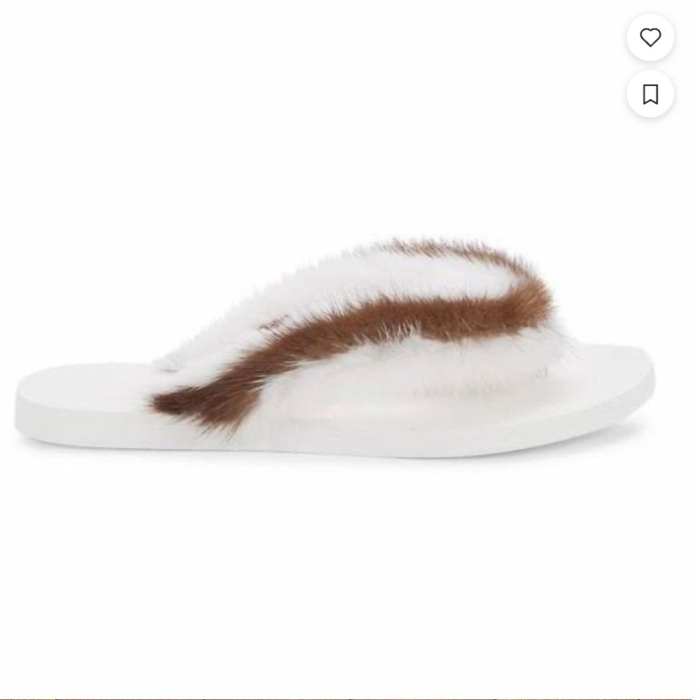 VALENTINO GARAVANI MINK THONG SANDAL